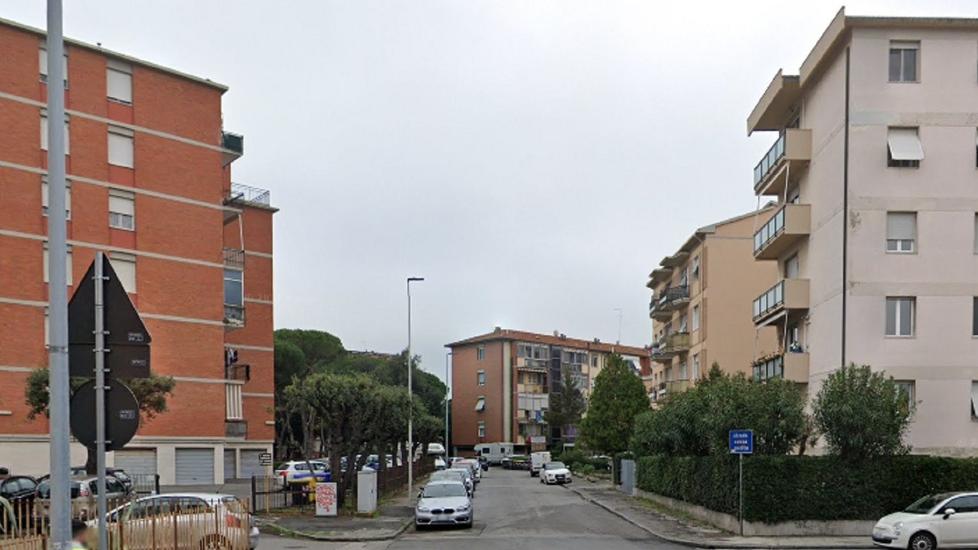 Via Galileo Ferraris, a Colline (foto d'archivio)