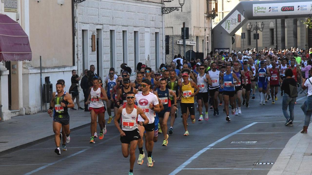 La Mezza maratona di Oristano (foto Francesco Pinna)