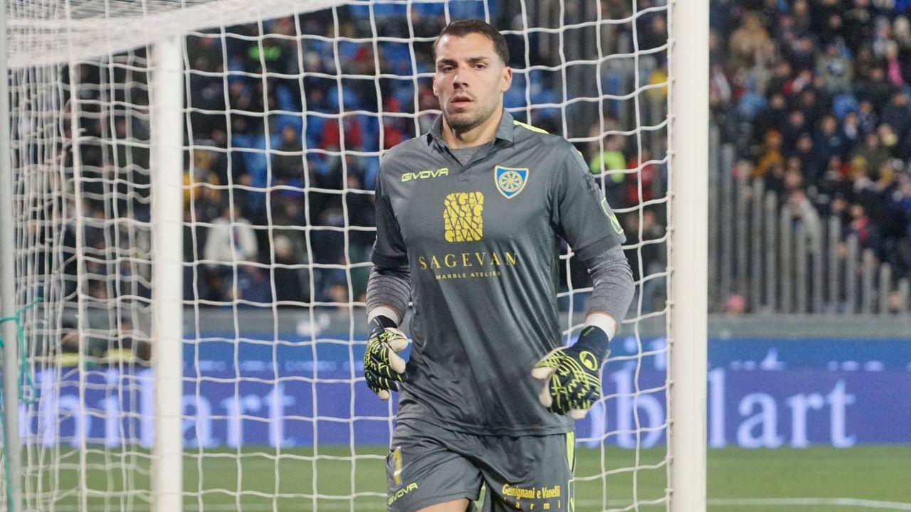 Il portiere azzurro