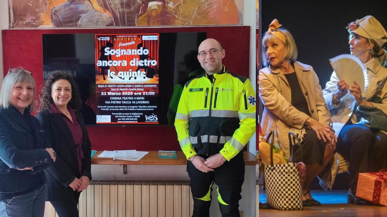 Livorno e la commedia-musical benefica “Sognando dietro le quinte”