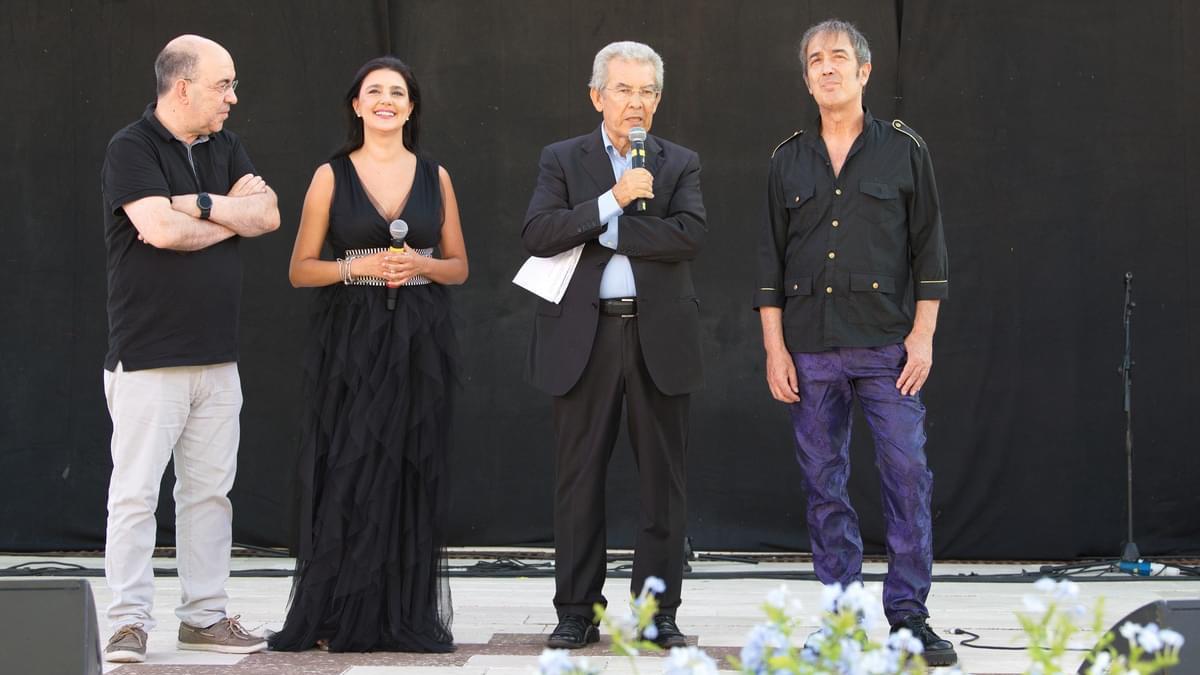 Angelo Curreli, Maria Giovanna Cherchi, Giacomo Serreli e Gino Marielli