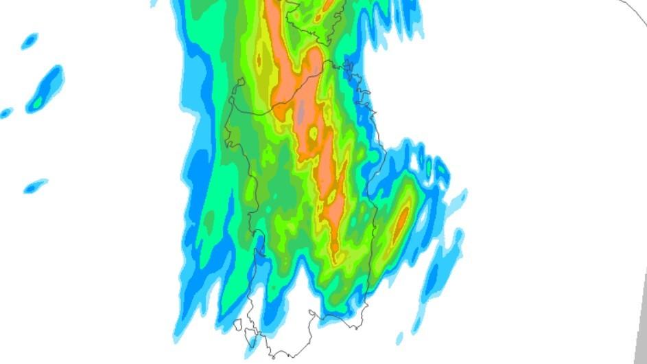 In arrivo piogge e temporali sulla Sardegna: ecco dove – Guarda LA MAPPA