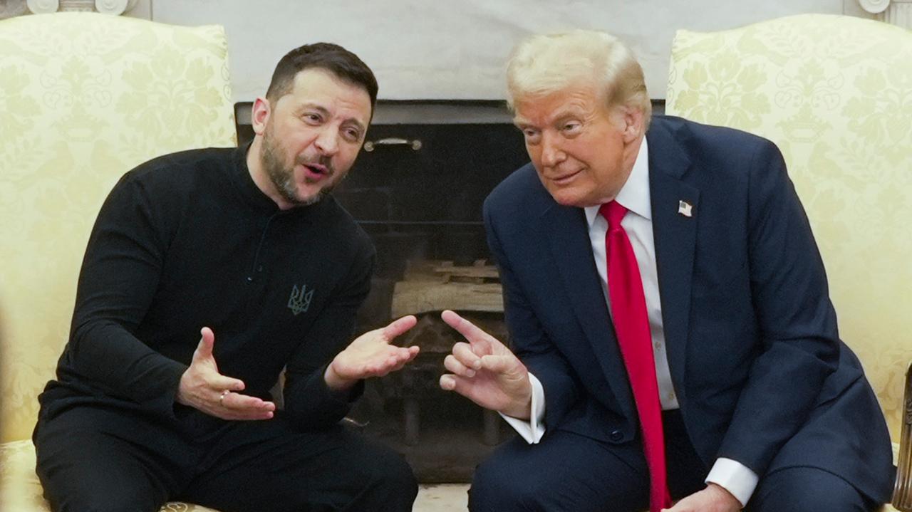 Zelensky e Trump alla Casa Bianca