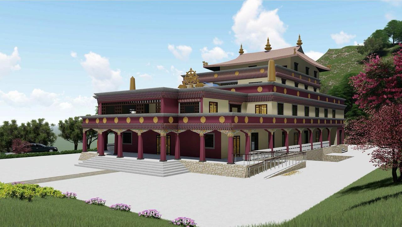 
	Una simulazione grafica del nuovo monastero buddhista a Pomaia

