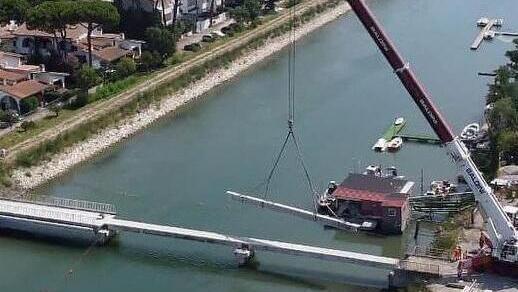 Lidi Estensi e Spina, il pontino di collegamento è pronto per la riapertura<br type="_moz" />