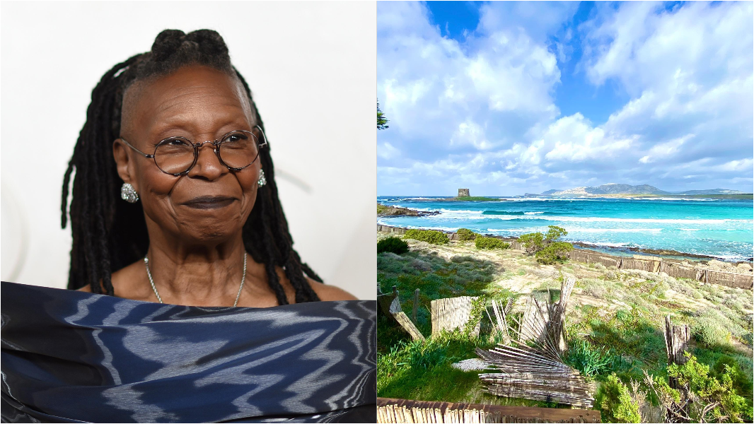L'attrice premio Oscar Whoopi Goldberg cittadina onoraria di Stintino