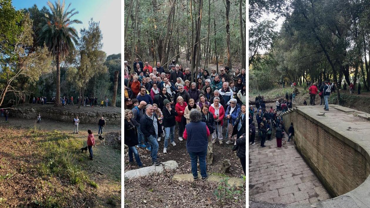Livorno, in 400 alla scoperta del parco di Villa Rodocanacchi. Il tour aperto anche ai disabili è un successo