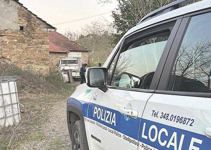 
	La polizia locale sul lugo dell'incidente

