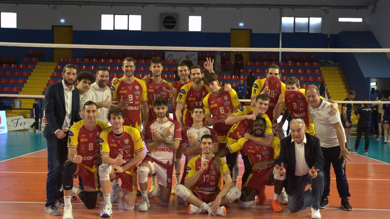 Impresa Conad Volley: vince 3-0 in casa di Palmi