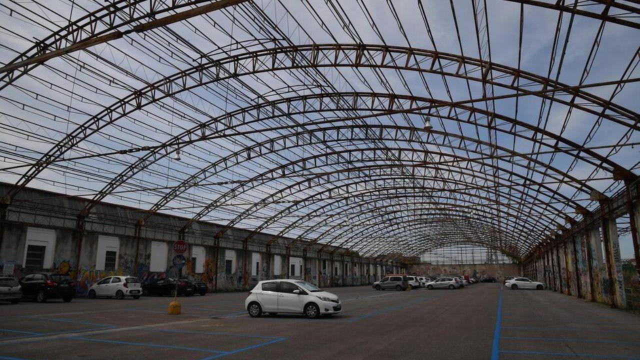 Il parcheggio ex Ape a Pontedera