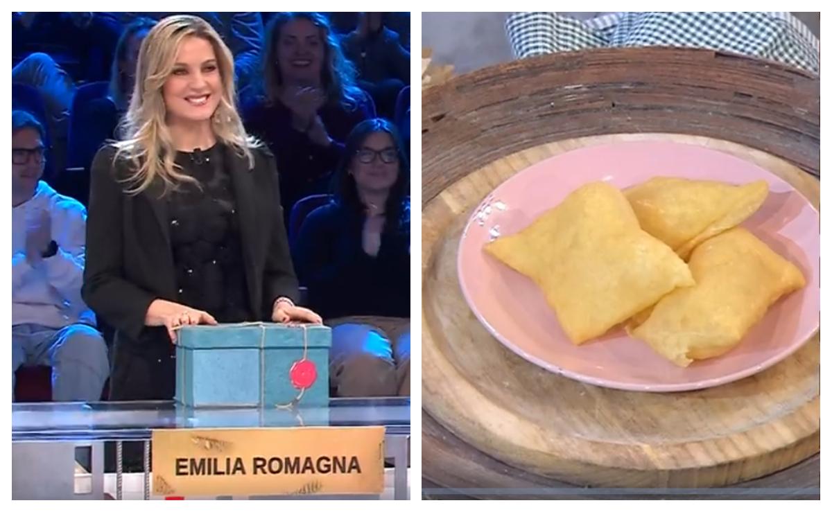 La concorrente parmigiana Francesca Andrei drante la puntata