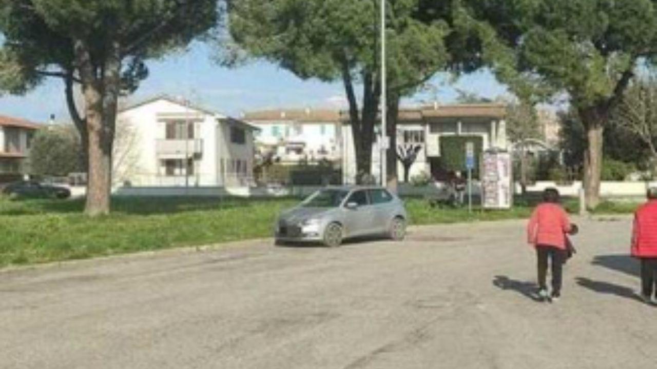 La zona dove sarà installata l'antenna 5G