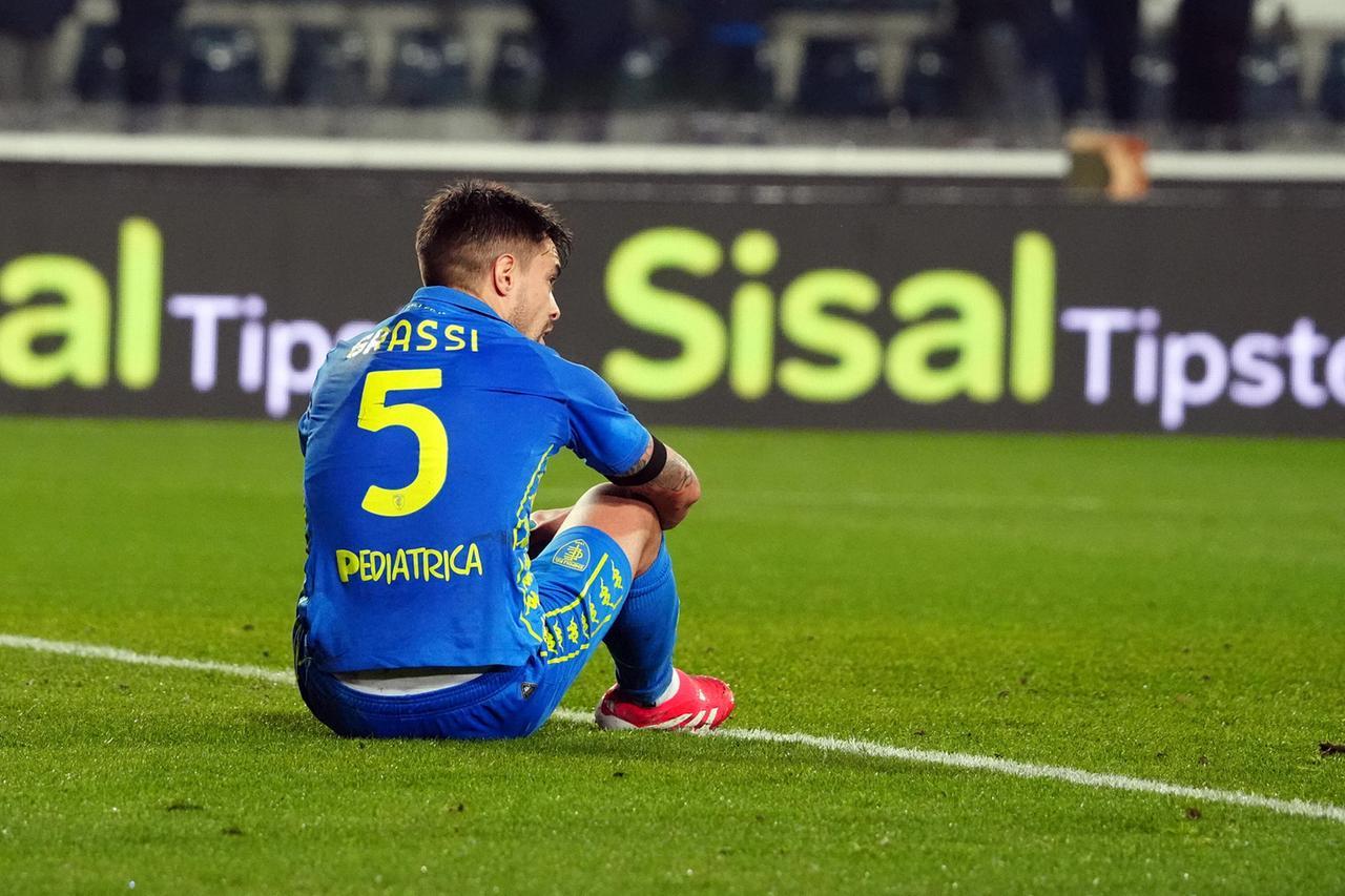 
	La delusione di Alberto Grassi (foto Nucci)

