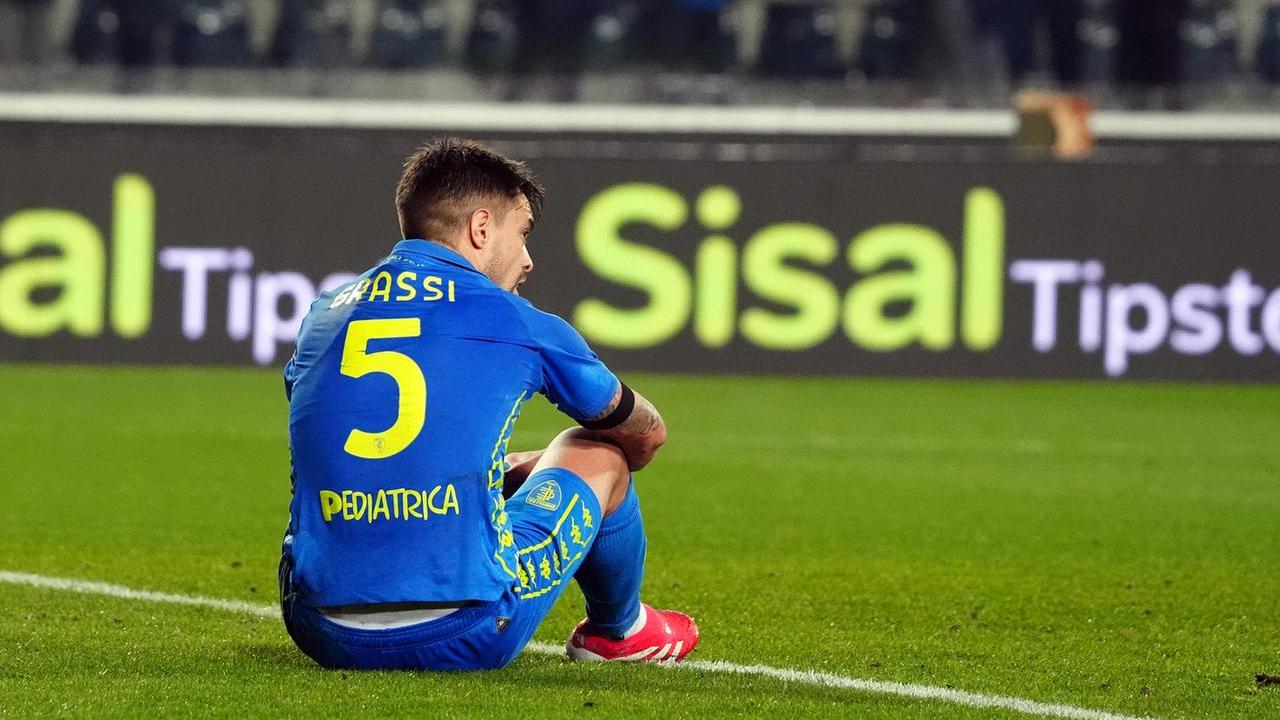 La delusione di Alberto Grassi (foto Nucci)