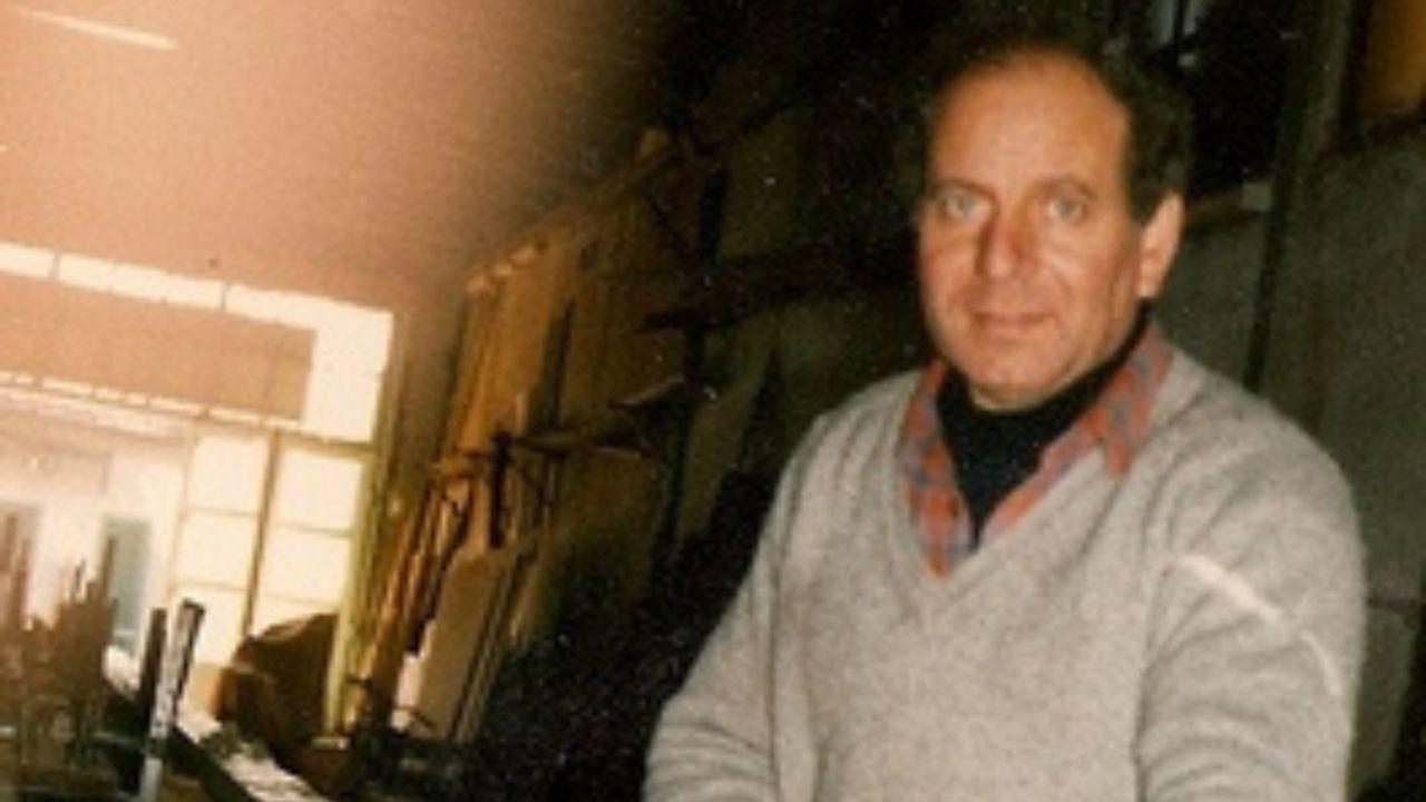 
	Raffaele Bergamini quando lavorava nel cantiere

