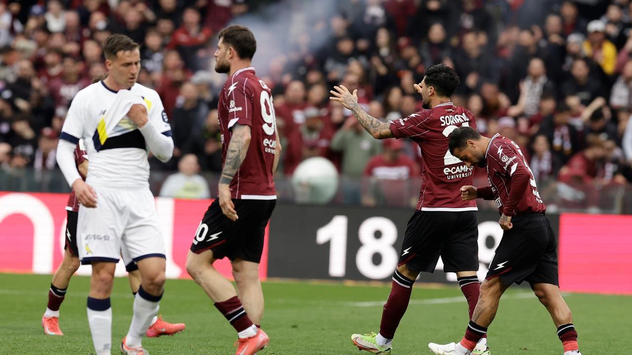 Il Modena è stato sconfitto all'Arechi dalla Salernitana