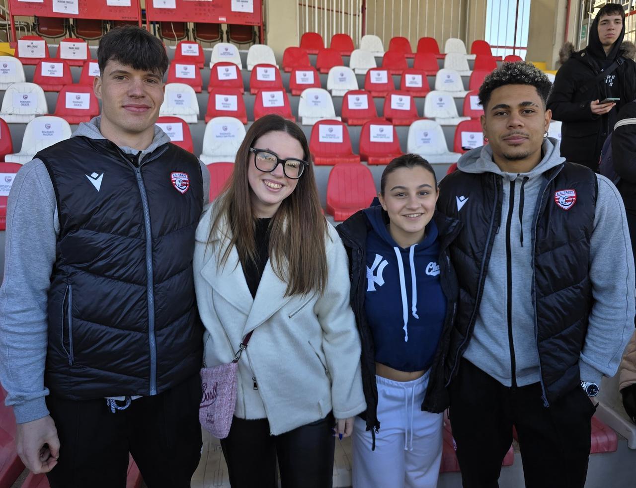 A tu per tu con Tcheuna e Theiner, giovani calciatori del Carpi