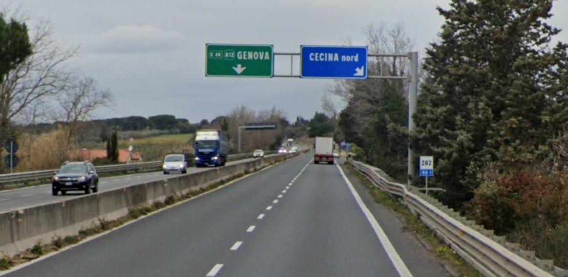 L'uscita di Cecina nord