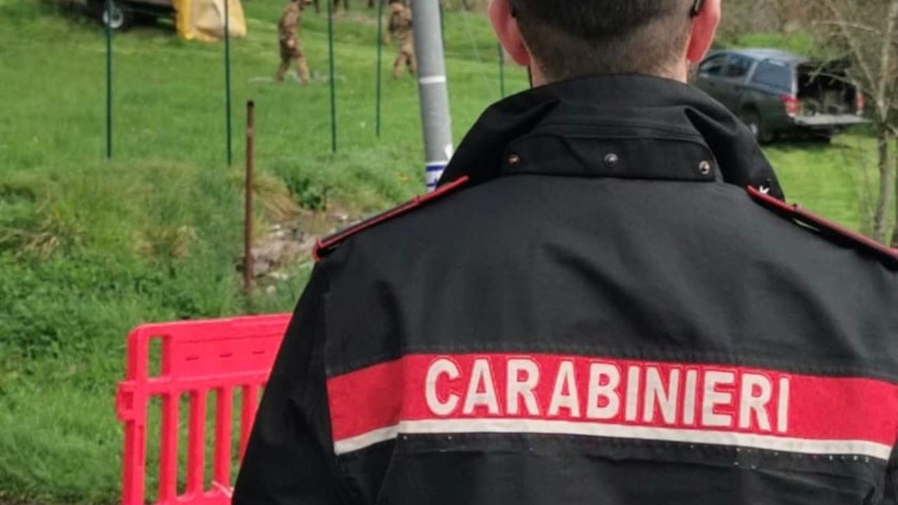 
	I carabinieri sul posto


