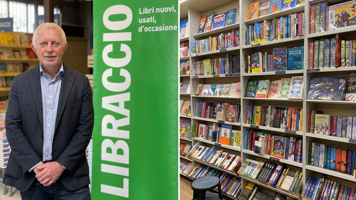 Edoardo Scioscia, ad di Libraccio, e il nuovo negozio
