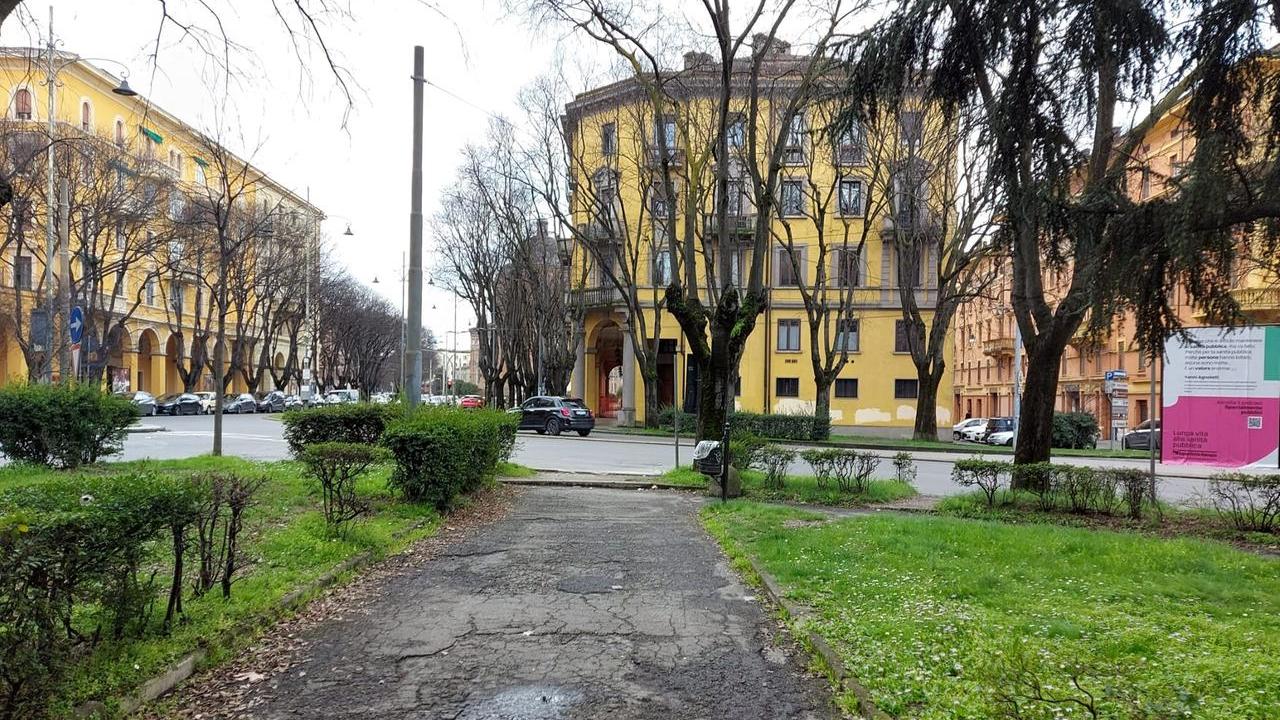 La zona dell'accoltellamento