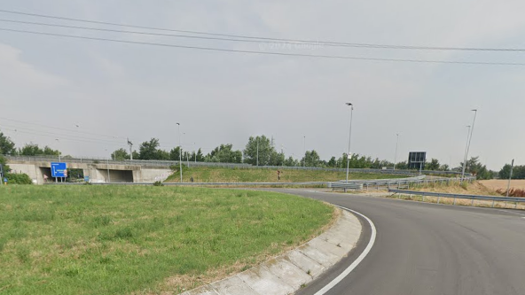 La rotatoria a Formigine