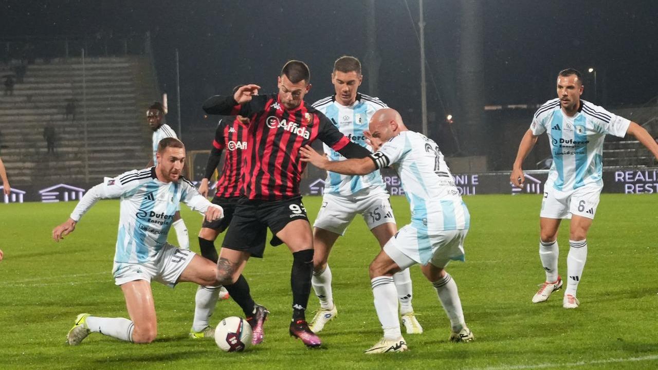 Un momento del match (foto Nucci)