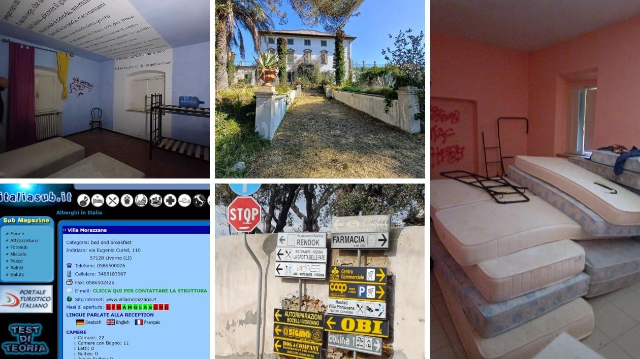 Livorno, l’ostello che non c’è: Villa Morazzana resta su alcuni siti e cartelli