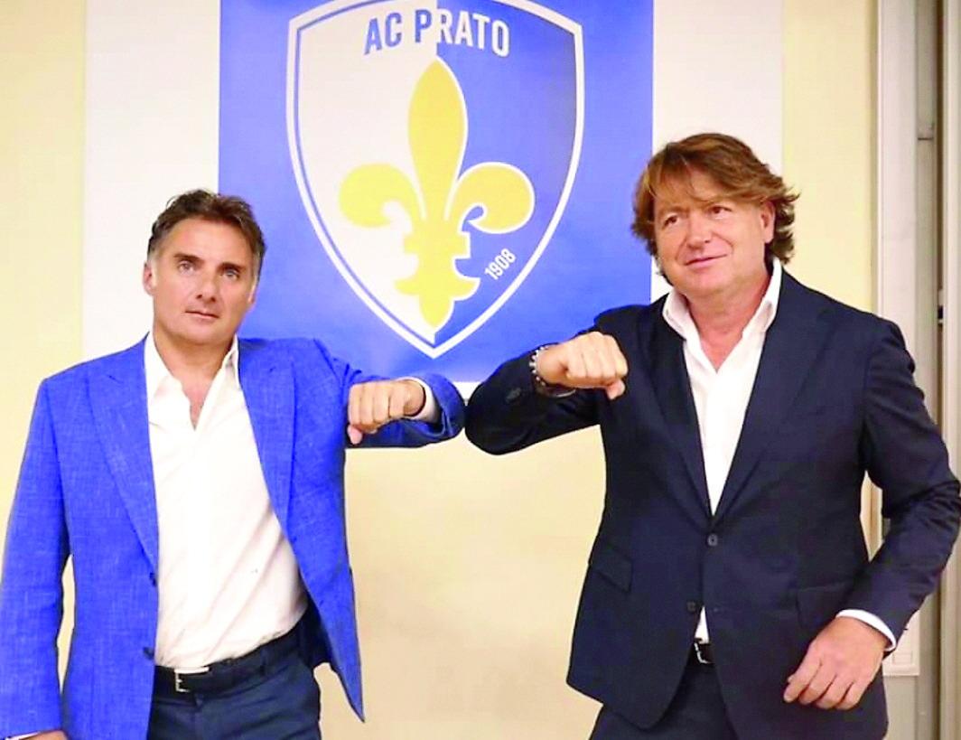 
	Il presidente Stefano Commini e l'ex direttore generale Ivano Reggiani quando ancora andavano d'accordo

