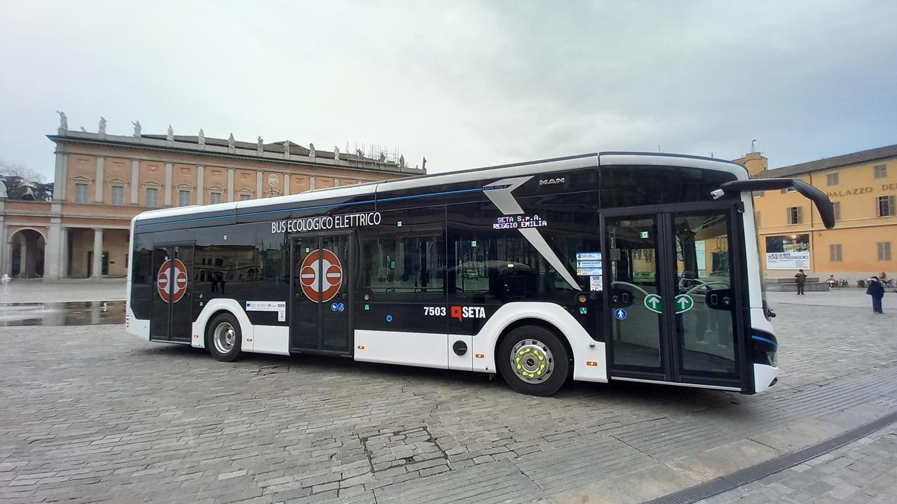 A Reggio Emilia autobus full-electric di Seta: i primi sulla Linea 6