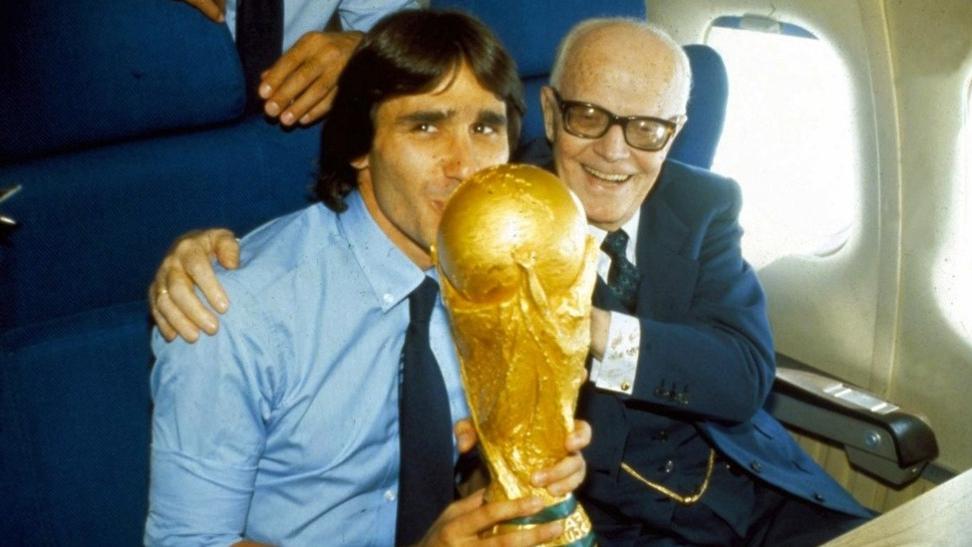Bruno Conti ed Enzo Bearzot