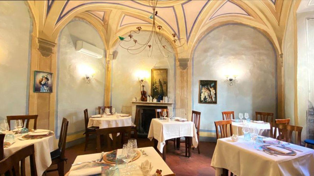 Un interno dell'Osteria del Teatro