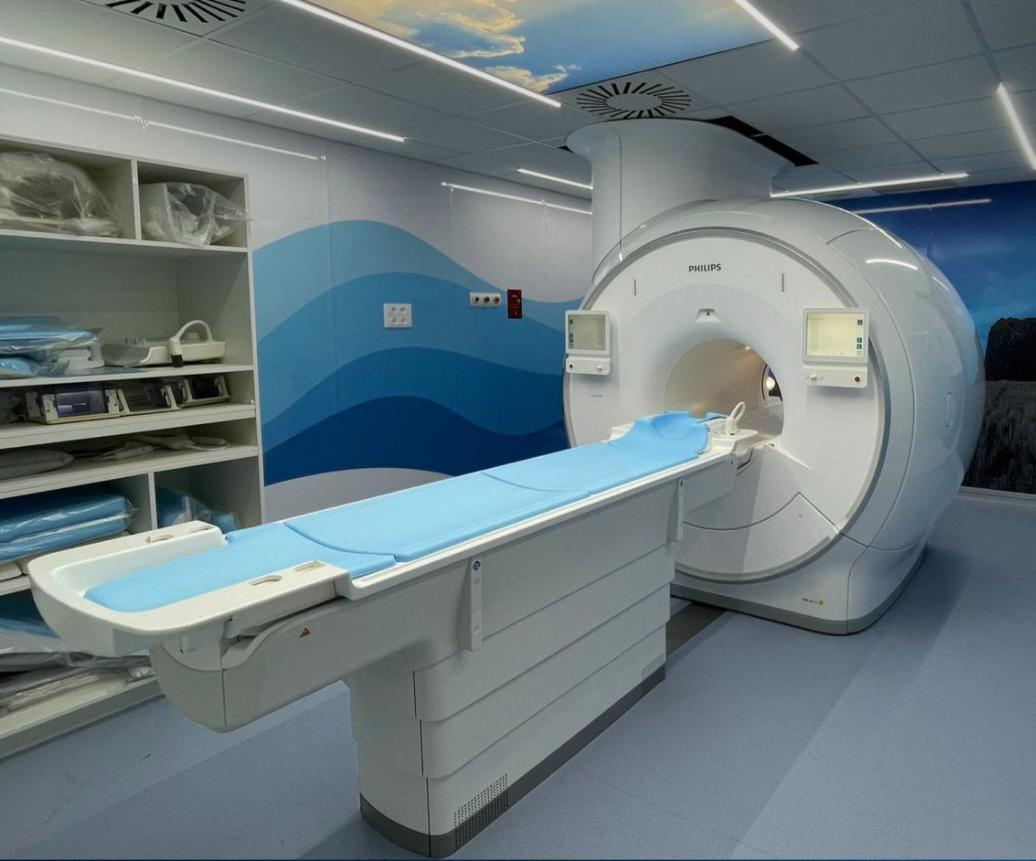 Una risonanza magnetica nell'ospedale Segni di Ozieri