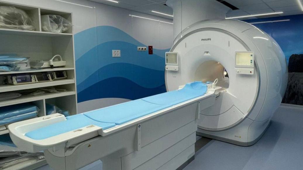 Una risonanza magnetica nell'ospedale Segni di Ozieri