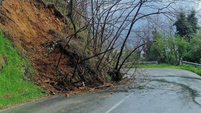 Chiuso il San Baronto per frane