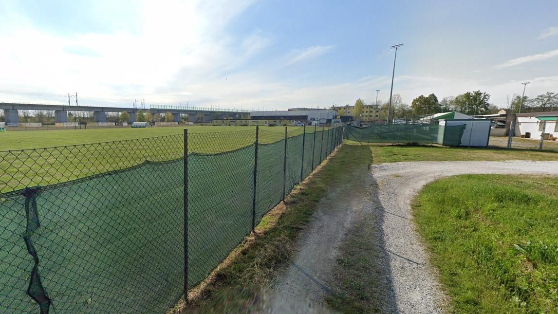 Il campo sportivo di Camposanto