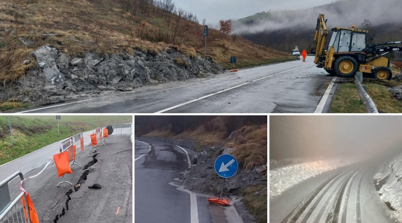 Maltempo, la situazione a Modena: frane e smottamenti in Appennino