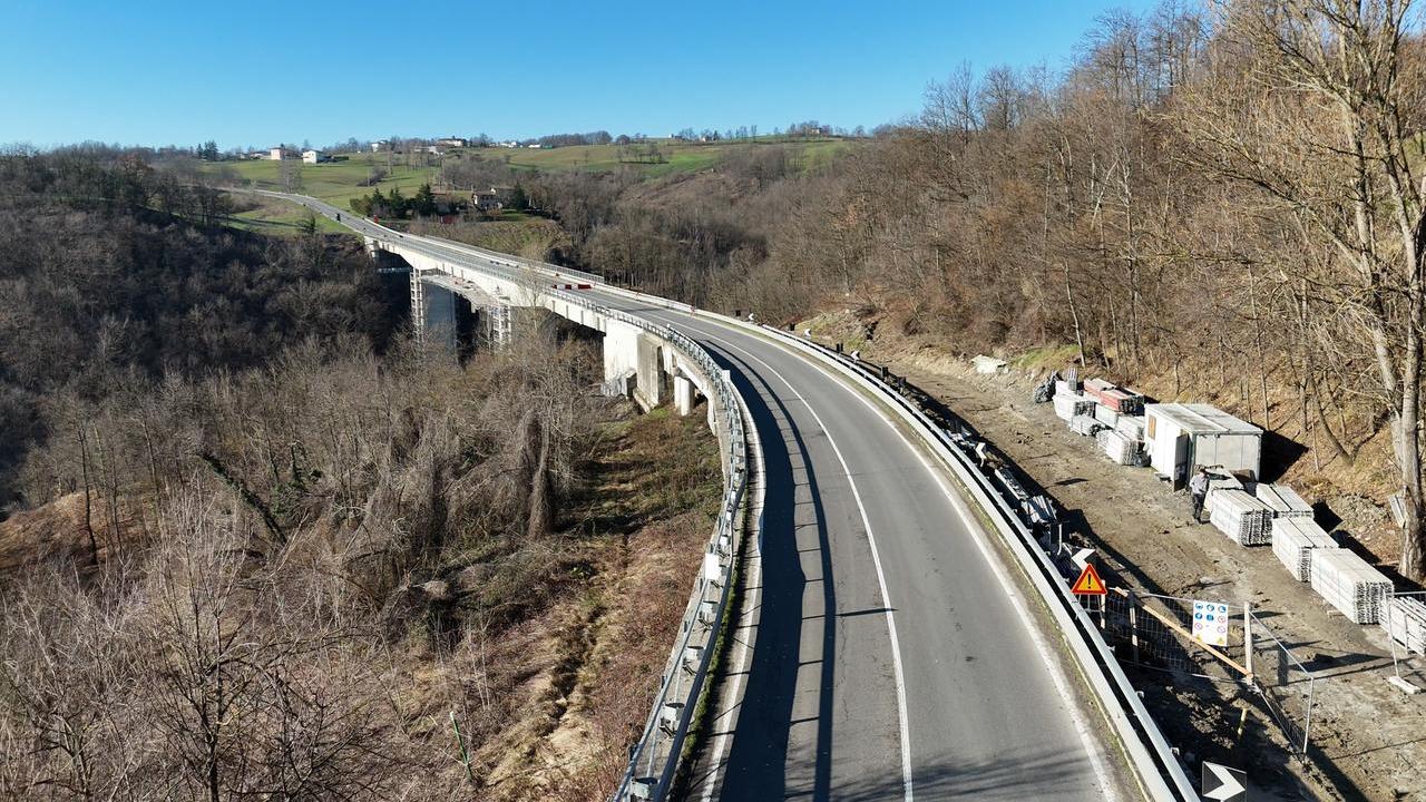 Il viadotto della Nuova Estense
