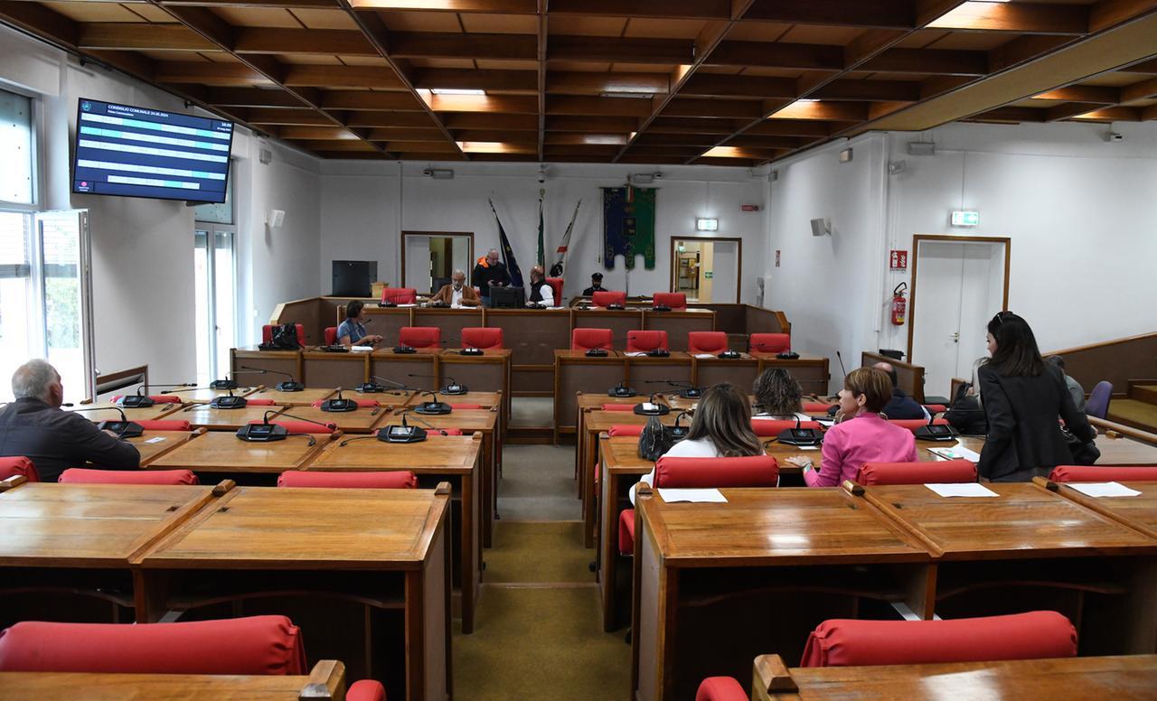 
	L'aula consiliare del Comune di Nuoro


