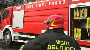 Un mezzo dei Vigili del fuoco 