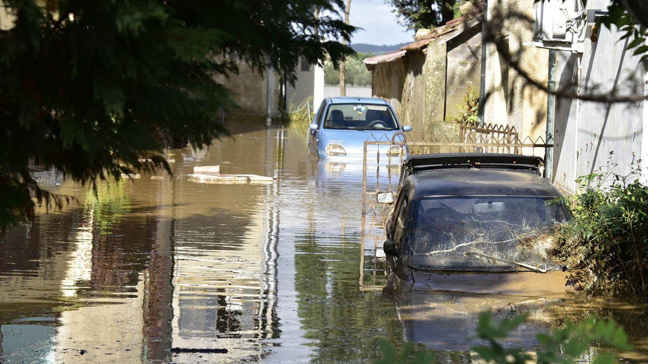 Alcuni dei danni provocati dal maltempo