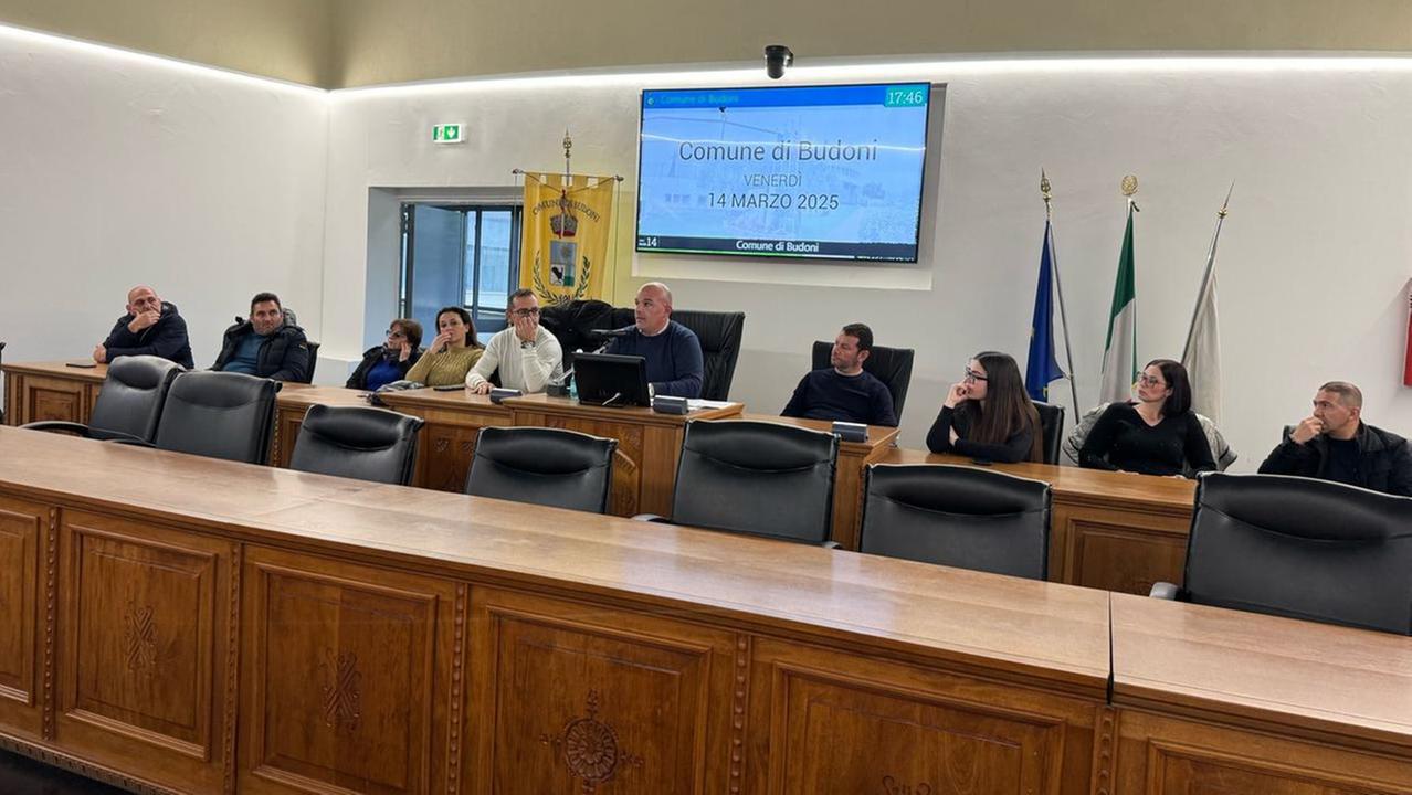 Un momento dell'incontro in municipio 