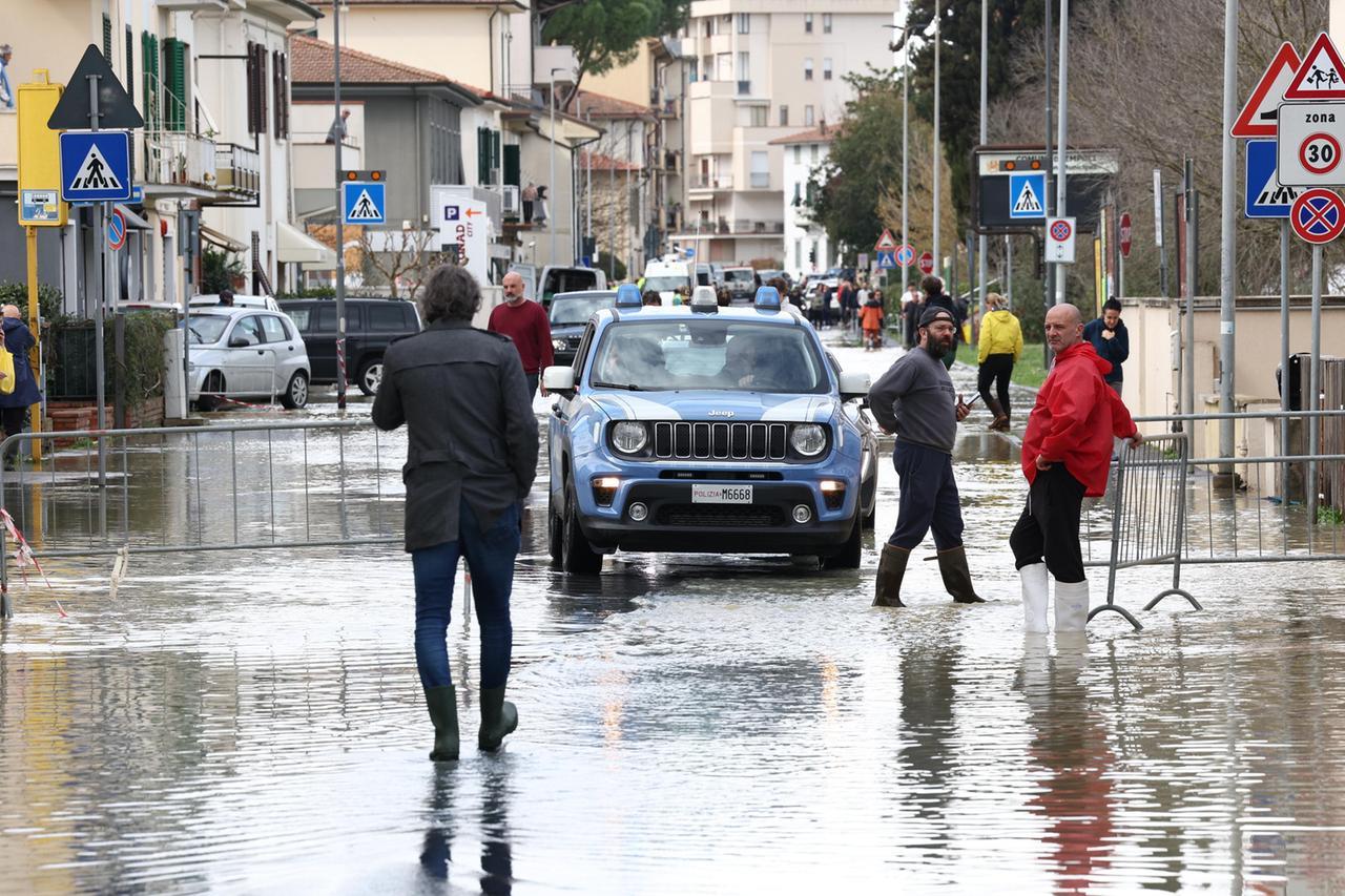 
	L'alluvione che ha colpito Ponzano, frazione di Empoli (foto Nucci / Innocenti)

