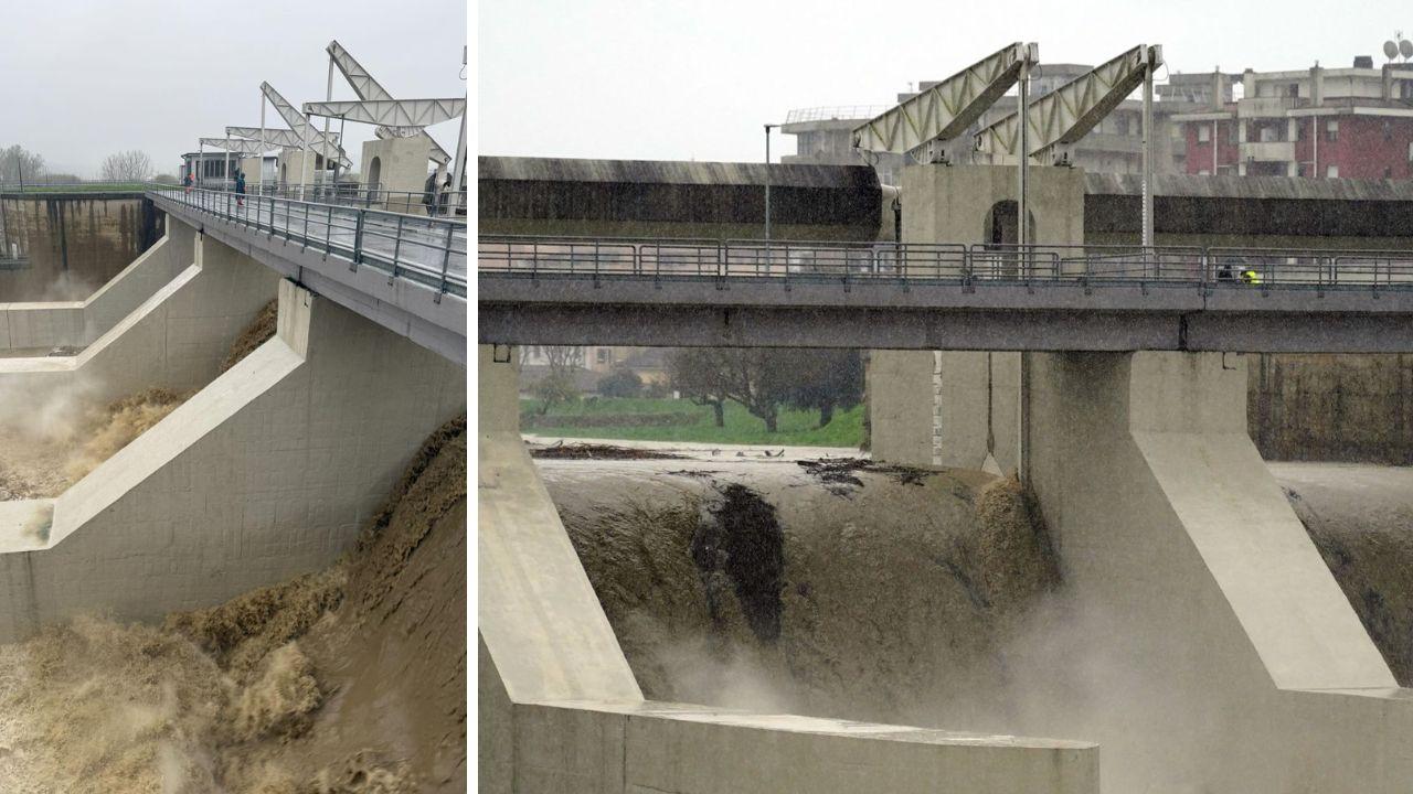 
	L'azione dello Scolmatore a Pontedera (Foto Stick)

