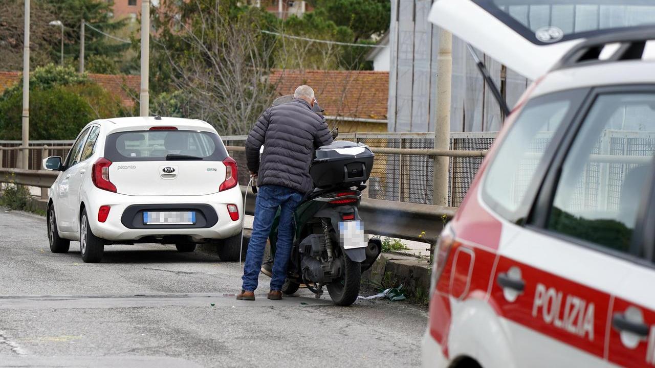 Il luogo dell'incidente (Foto Stick)