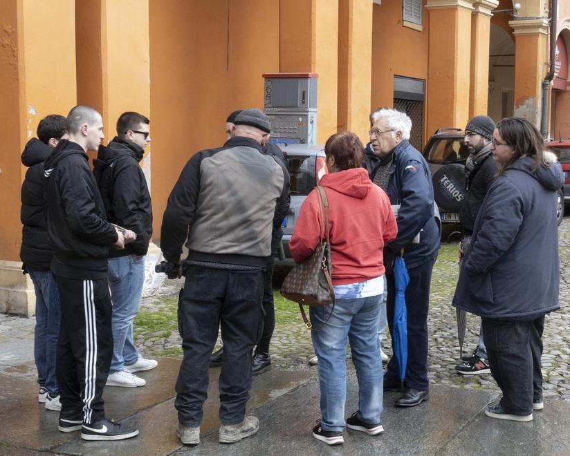 
	Il volantinaggio di Forza Nuova&nbsp;in centro

