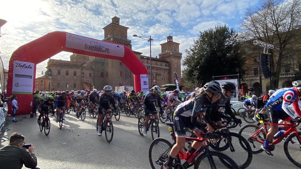 Granfondo del Po domenica 16 marzo, ecco divieti e strade chiuse per non restare imbottigliati