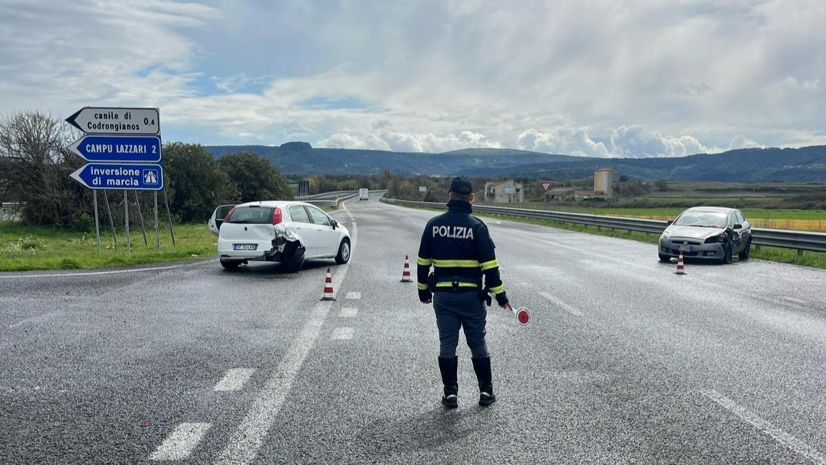 Sassari, tamponamento sulla 131: tre persone coinvolte