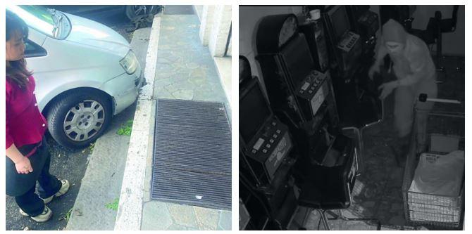 Ora i ladri rubano al bar passando per la grata sul marciapiede