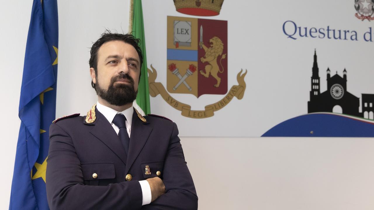 Mario Paternoster, capo della squadra mobile della polizia